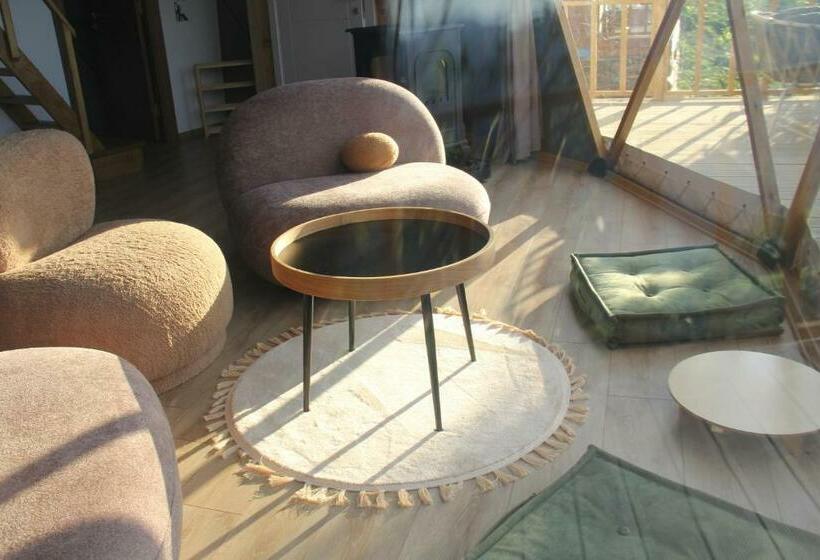 キングサイズベッドのデラックススイート, Bogina Dome & Suite   çamlıhemşin