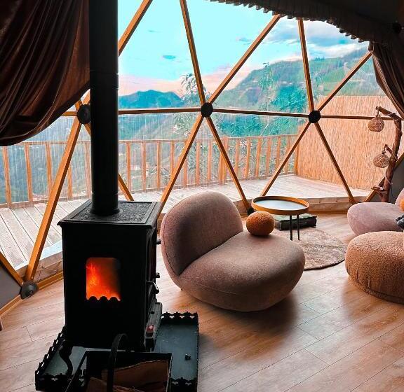 キングサイズベッドのデラックススイート, Bogina Dome & Suite   çamlıhemşin