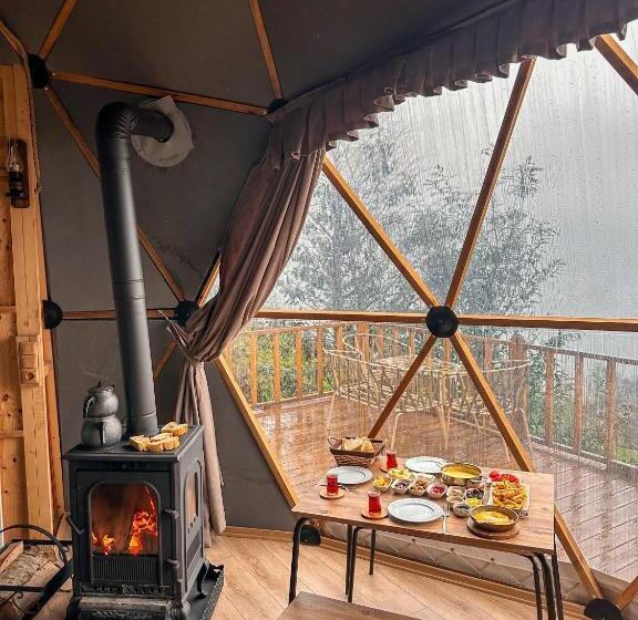 Люкс Deluxe Кровать Кинг, Bogina Dome & Suite   çamlıhemşin