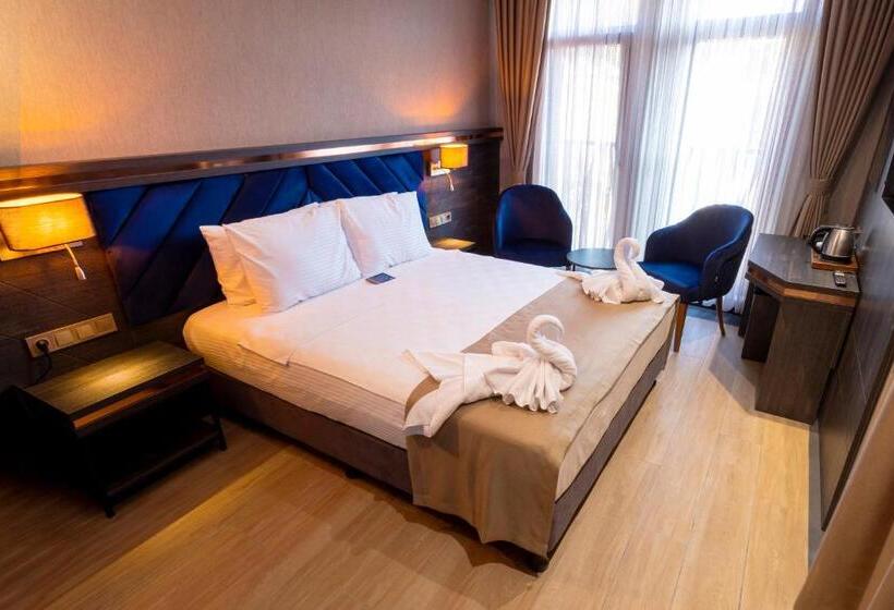 חדר דחוקס עם מיטת קינג, Westdoor