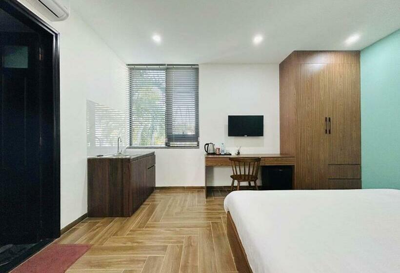 اتاق استاندارد با تخت بزرگ, Là Nhà Homestay Huế