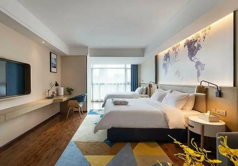 Superior Kolmen Hengen Huone, Kyriad Marvelous Hotel Kunming High Tech Zone Wuyue Plaza