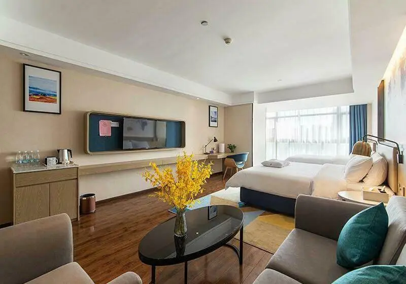 Superior Kolmen Hengen Huone, Kyriad Marvelous Hotel Kunming High Tech Zone Wuyue Plaza