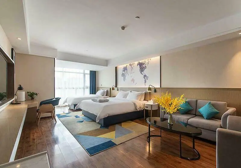 Superior Kolmen Hengen Huone, Kyriad Marvelous Hotel Kunming High Tech Zone Wuyue Plaza