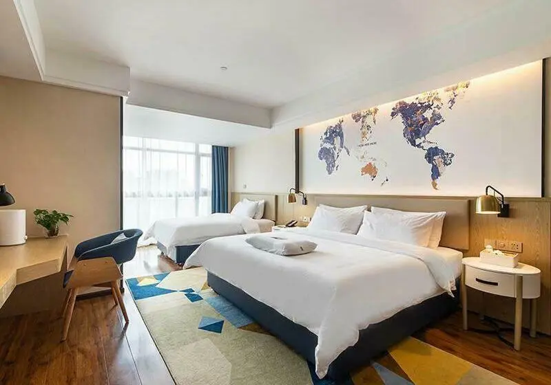 Superior Kolmen Hengen Huone, Kyriad Marvelous Hotel Kunming High Tech Zone Wuyue Plaza