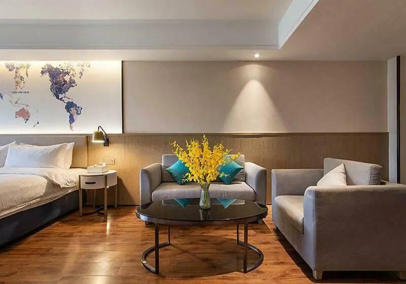 Standard-huone, Kyriad Marvelous Hotel Kunming High Tech Zone Wuyue Plaza