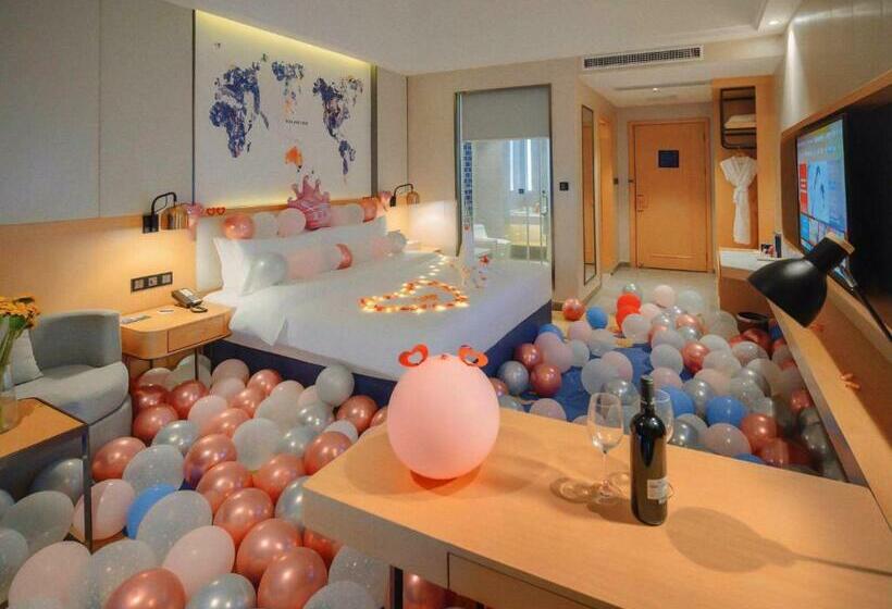 프리미엄 룸, Kyriad Marvelous Hotel Zhongshan South District Conference Centre