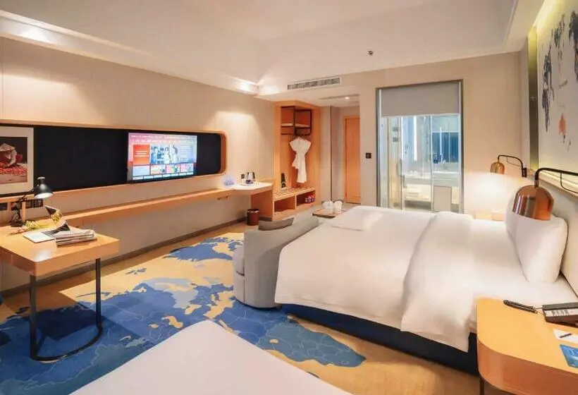 Superior Kolmen Hengen Huone, Kyriad Marvelous Hotel Zhongshan South District Conference Centre