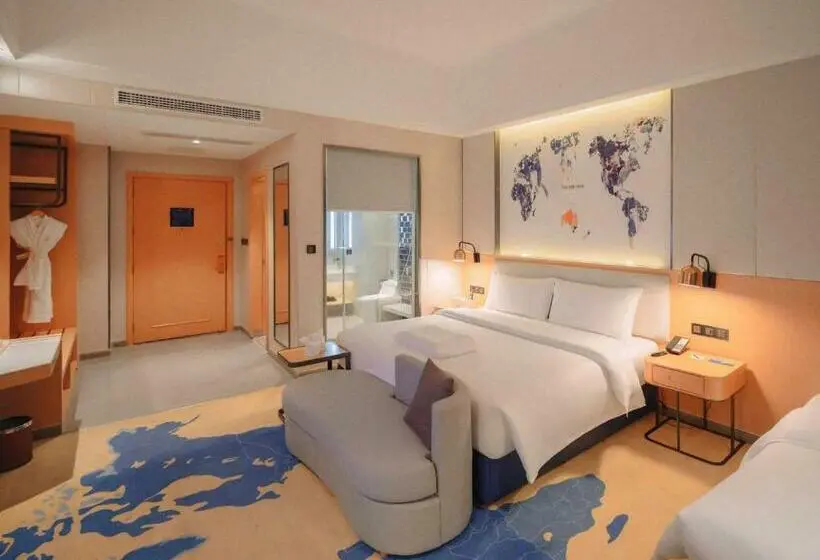 Superior Kolmen Hengen Huone, Kyriad Marvelous Hotel Zhongshan South District Conference Centre