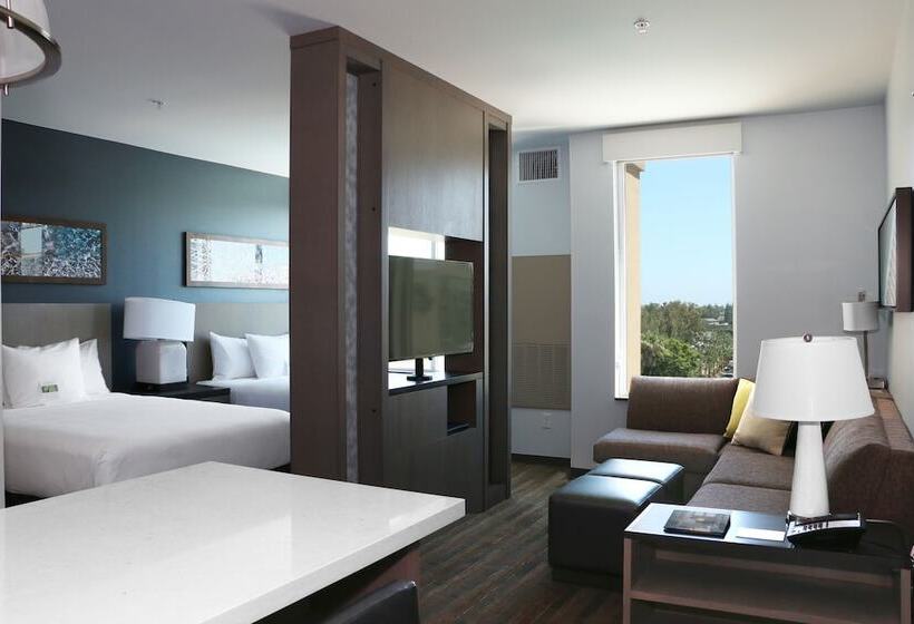 Студия Стандарт Кровать Куин, Hyatt House At Anaheim Resort/convention Center