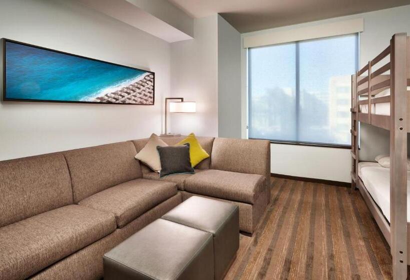 Family Suite, Hyatt House At Anaheim Resort/convention Center