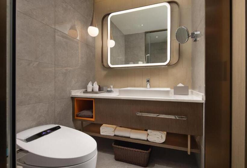 Komfortrum, Home2 Suites By Hilton Wuhan Hankou Railway Station