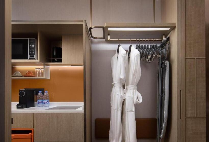 Komfortrum, Home2 Suites By Hilton Wuhan Hankou Railway Station