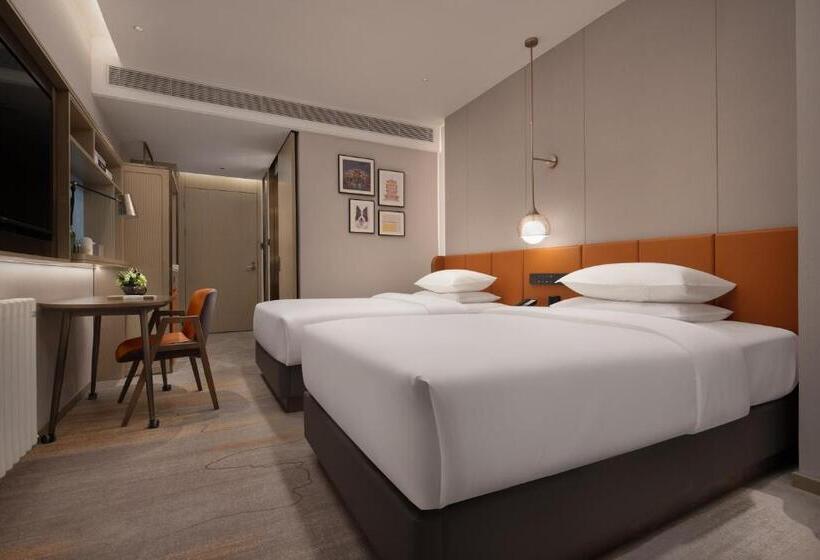 Komfortrum, Home2 Suites By Hilton Wuhan Hankou Railway Station