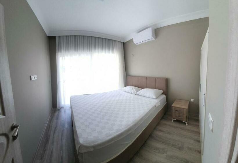 庭の見える１ベッドルームアパートメント, Near Oludeniz Beach Cozy Room With Kitchen