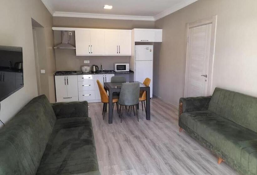 Апартаменты 1 Спальня Вид на Сад, Near Oludeniz Beach Cozy Room With Kitchen