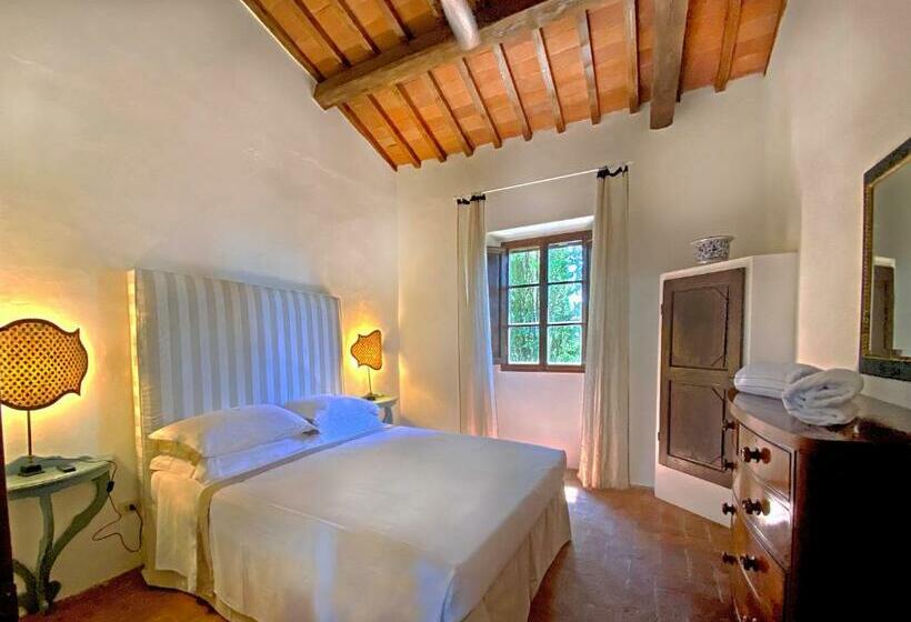 וילה דלוקס חדר שינה 1, Villa Rignana   Chianti Weddings