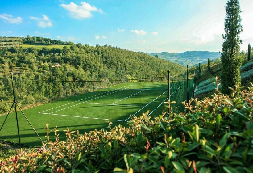 デラックスビラの１ベッドルーム, Villa Rignana   Chianti Weddings