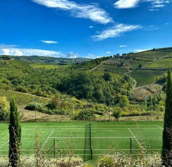 וילה דלוקס חדר שינה 1, Villa Rignana   Chianti Weddings