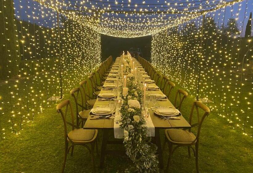 וילה דלוקס חדר שינה 1, Villa Rignana   Chianti Weddings