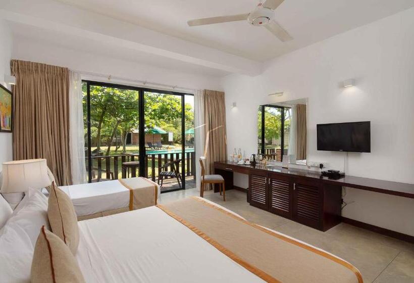 디럭스 룸 가든 전망, South Lake Resort Koggala