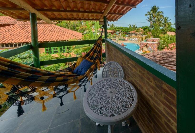 דירת חדר נוף לבריכה, Pousada Axe