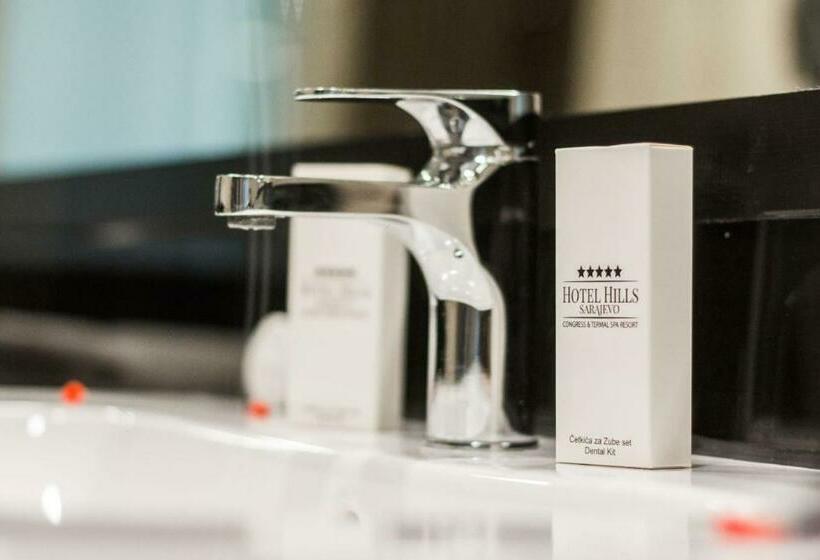 اتاق لوکس با بالکن, Hills Sarajevo Congress & Thermal Spa Resort