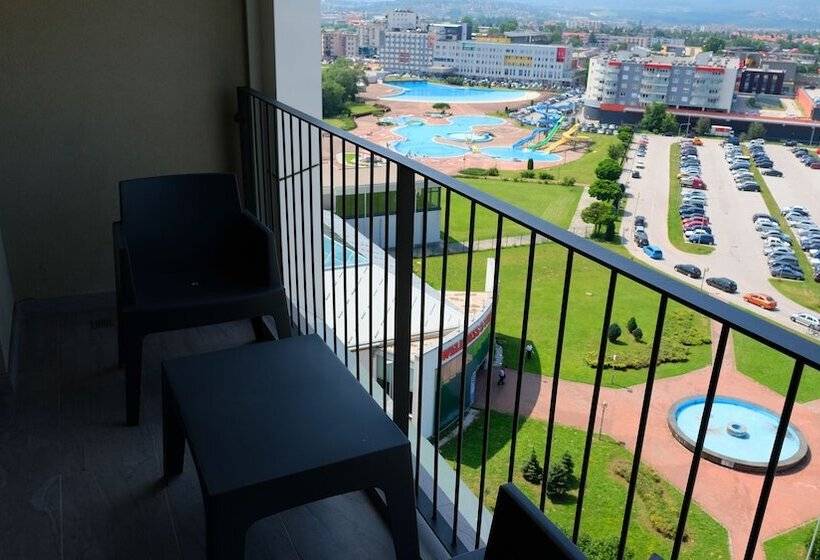 اتاق لوکس با بالکن, Hills Sarajevo Congress & Thermal Spa Resort