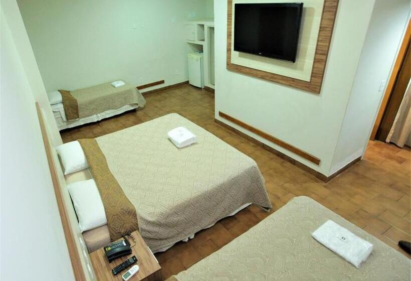 Четырехместный Номер Deluxe, Pouso Novo