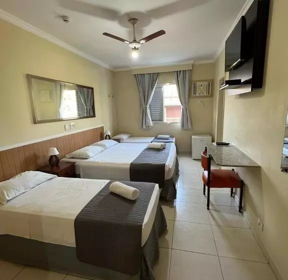 اتاق استاندارد چهار تخته, Charme Hotel Guarujá Frente Mar