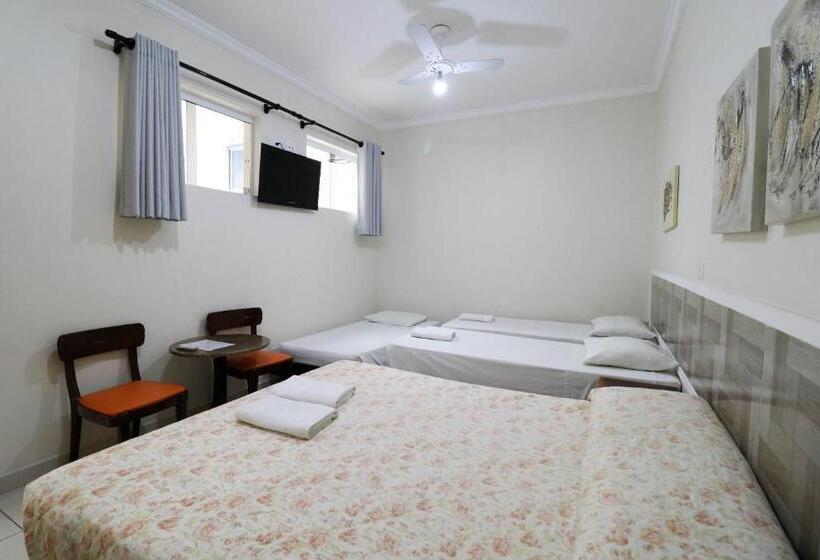 اتاق استاندارد چهار تخته, Charme Hotel Guarujá Frente Mar