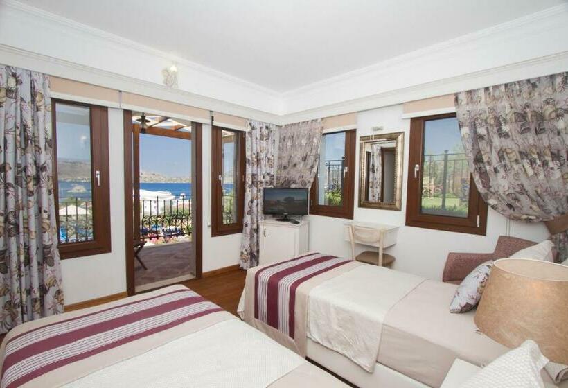 Standard Room Sea View with Balcony, Badem Tatil Evi