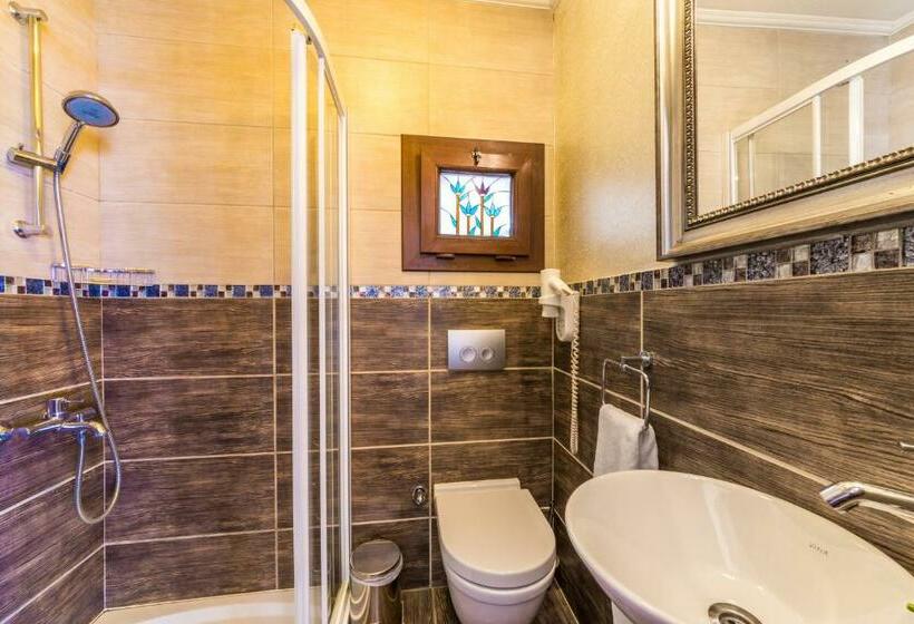 オーシャンビュースタンダードルームバルコニー付き, Badem Tatil Evi