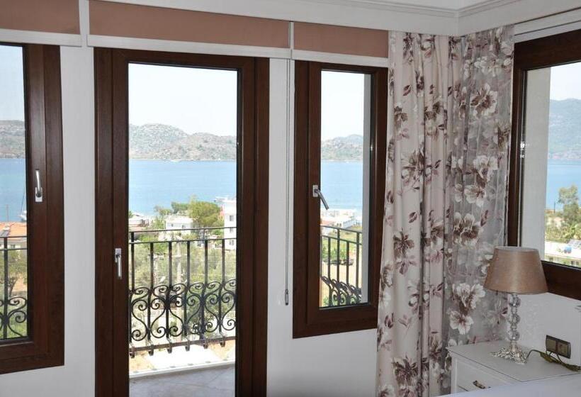 Deluxe Room Sea View, Badem Tatil Evi