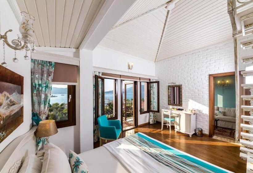 Deluxe Room Sea View, Badem Tatil Evi