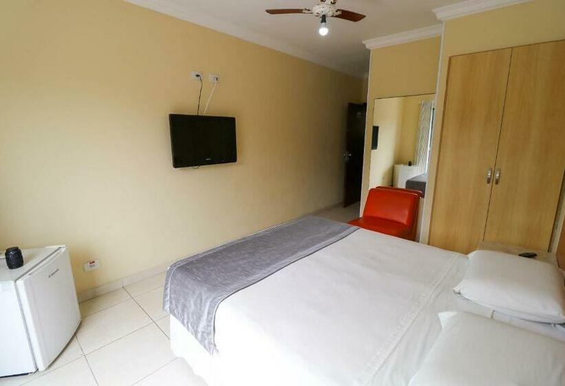 스탠다드 발코니 룸 측면 바다 전망, Charme Hotel Guarujá Frente Mar