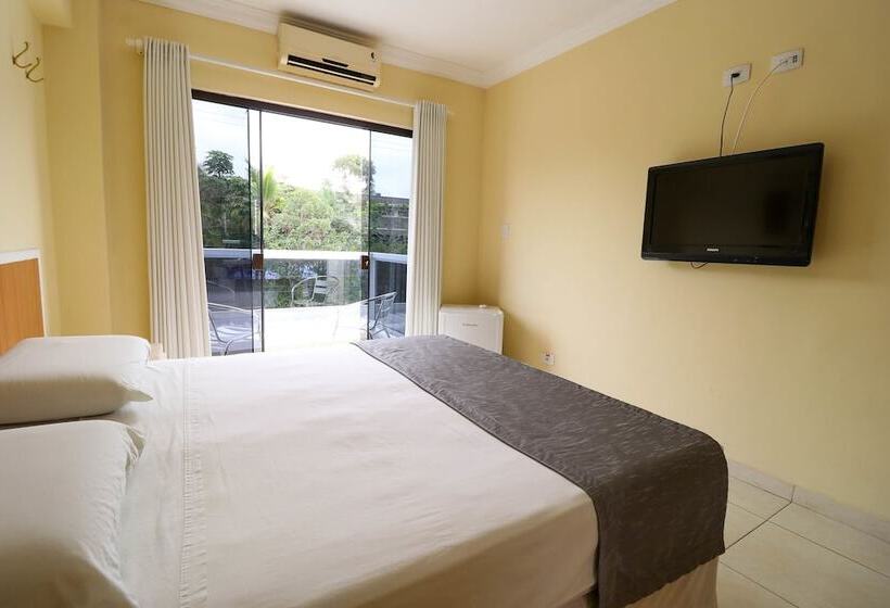 Standard Room with Balcony Side Sea View, Charme Hotel Guarujá Frente Mar