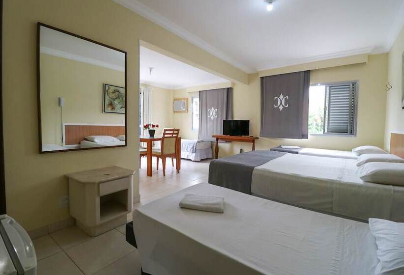 측면 바다 전망 스탠다드 3인룸, Charme Hotel Guarujá Frente Mar