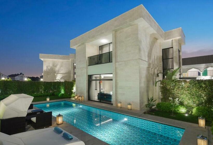 וילה עם חדר שינה אחד ובריכת שחיה, Granada Luxury Belek   Family Kids Concept