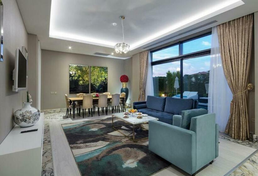 Вилла с 1 спальней и бассейном, Granada Luxury Belek   Family Kids Concept