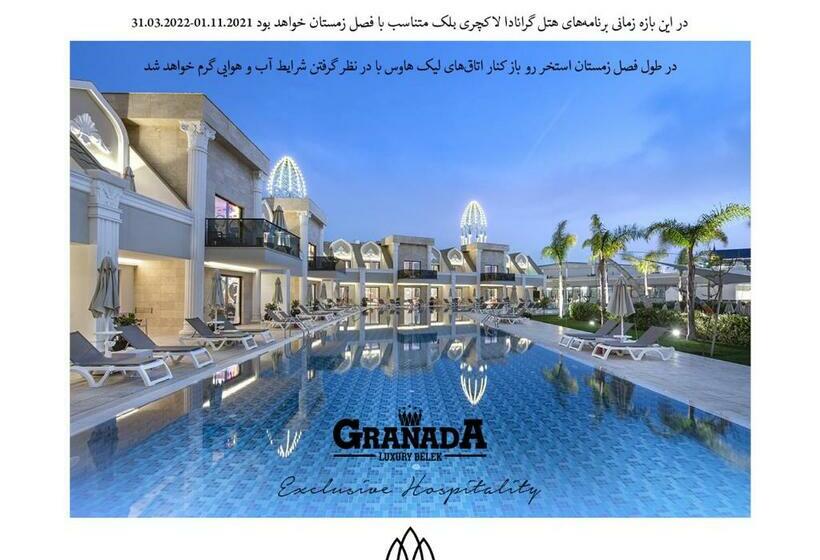 חדר סטנדרט לשלושה עם נוף לבריכה, Granada Luxury Belek   Family Kids Concept