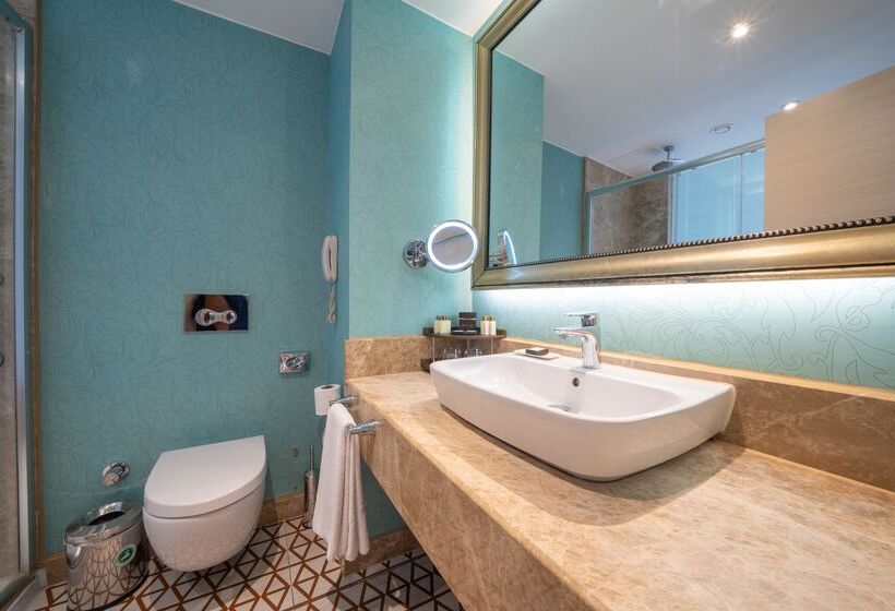 חדר סטנדרט נוף לבריכה, Granada Luxury Belek   Family Kids Concept