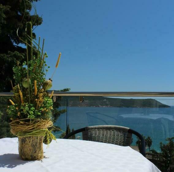 اتاق استاندارد با بالکن و چشمانداز دریا, Swiss Residence Montenegro