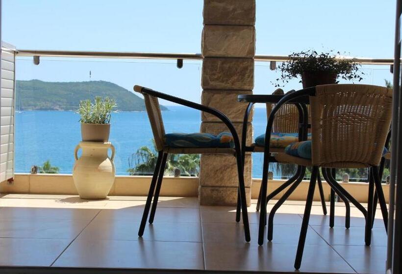 اتاق استاندارد با بالکن و چشمانداز دریا, Swiss Residence Montenegro