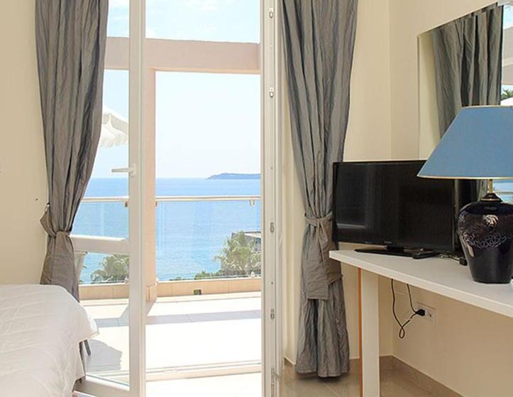 اتاق استاندارد با بالکن و چشمانداز دریا, Swiss Residence Montenegro