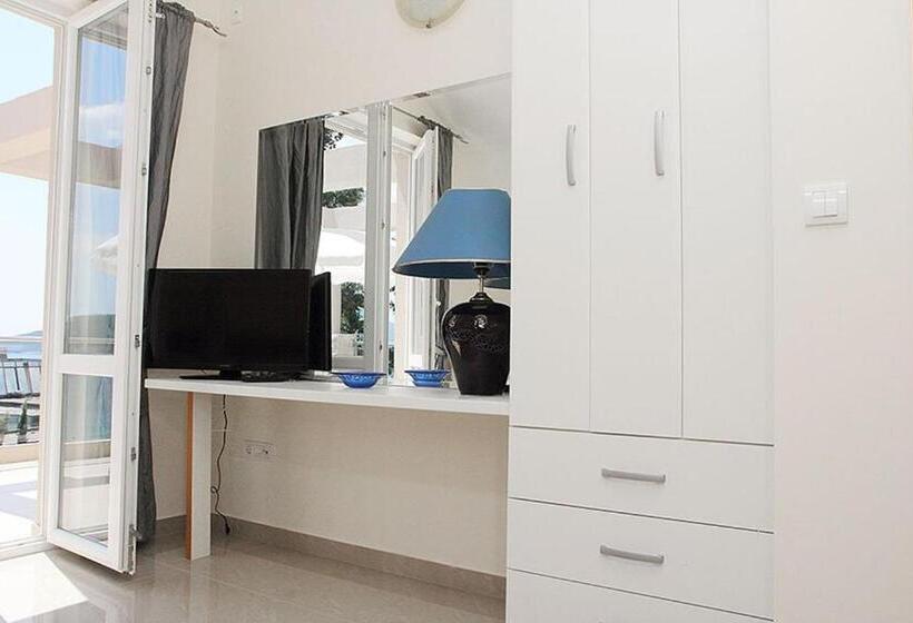 اتاق استاندارد با بالکن و چشمانداز دریا, Swiss Residence Montenegro