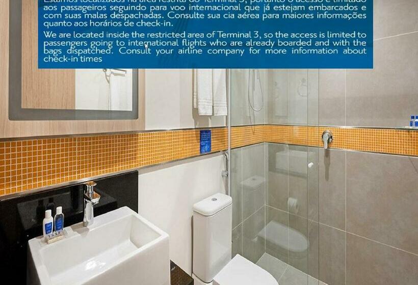 חדר דלוקס, Tryp By Wyndham São Paulo Airport Hotel De Transito Terminal 3 Lado Ar área Restrita á Passagei