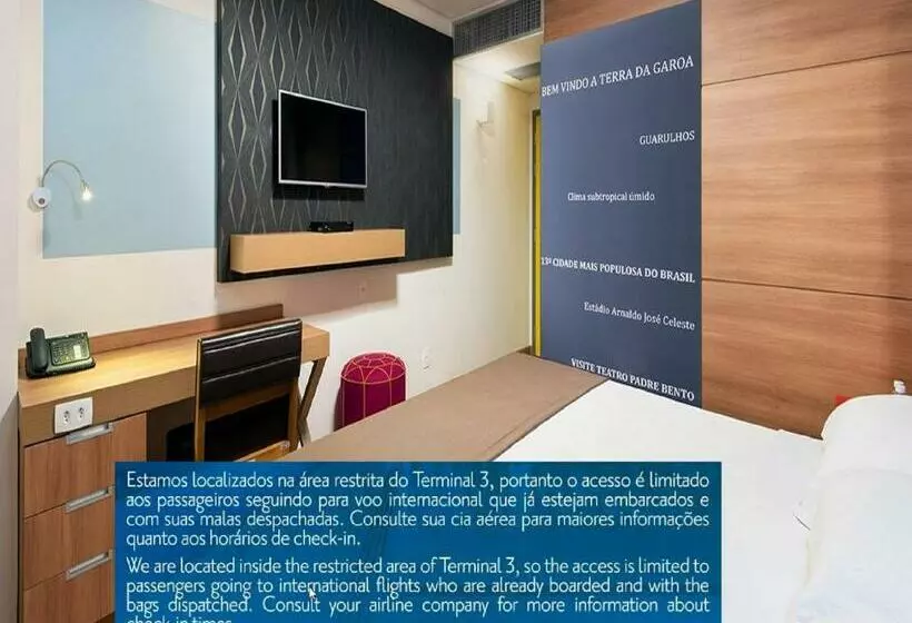 Deluxe-huone, Tryp By Wyndham São Paulo Airport Hotel De Transito Terminal 3 Lado Ar área Restrita á Passagei
