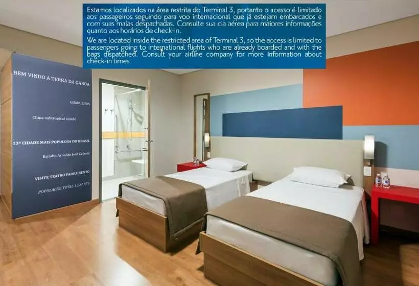Superior-huone, Tryp By Wyndham São Paulo Airport Hotel De Transito Terminal 3 Lado Ar área Restrita á Passagei