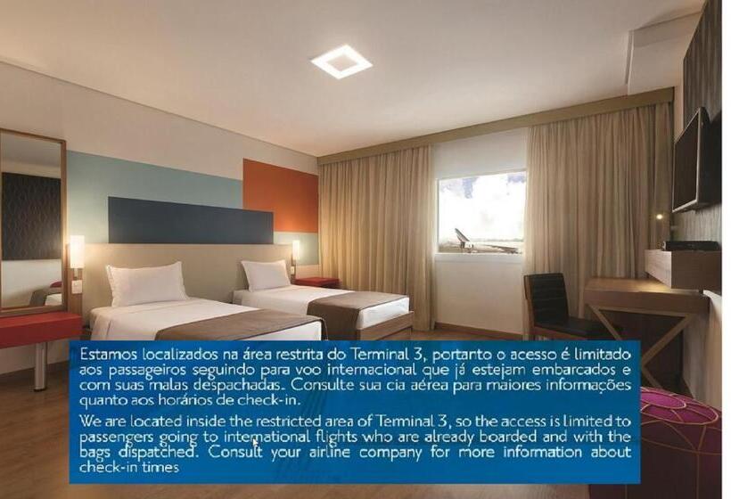 Номер Superior, Tryp By Wyndham São Paulo Airport   Hotel De Transito Terminal 3  Lado Ar   área Restrita á Passagei